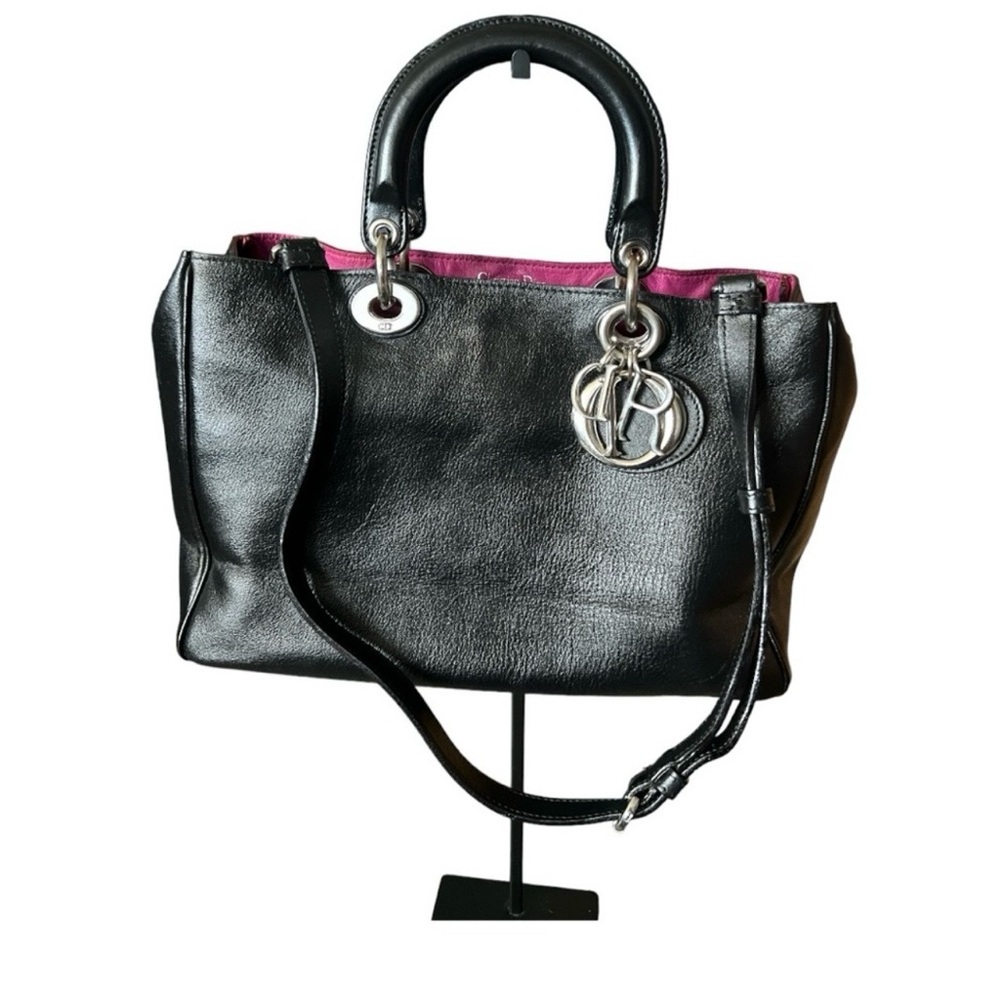 Christian Dior Diorissimo Logo charm two-way leather bag - Picture 9 of 16